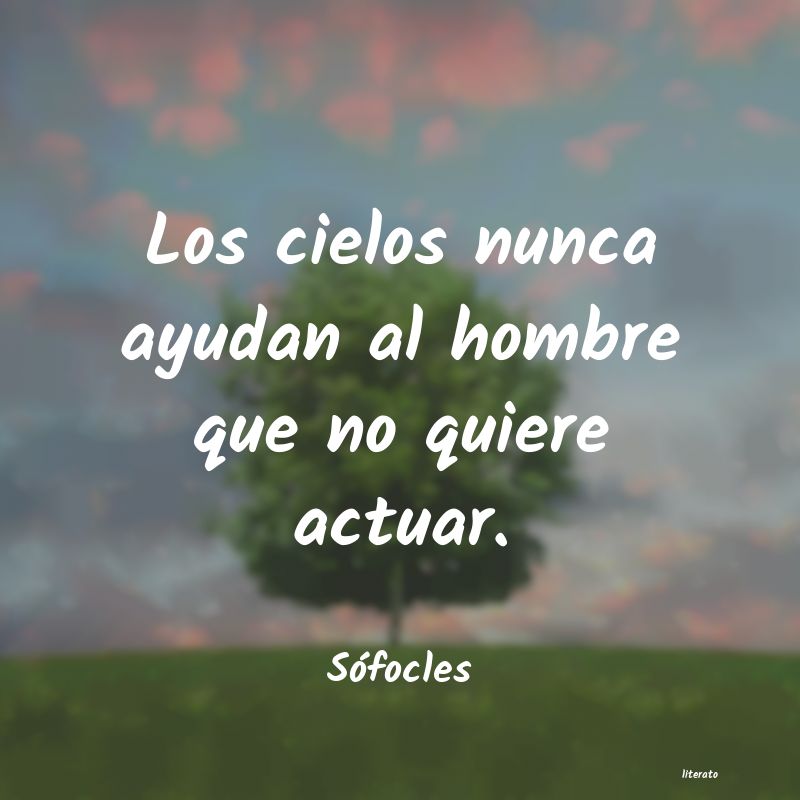 frases de Sófocles