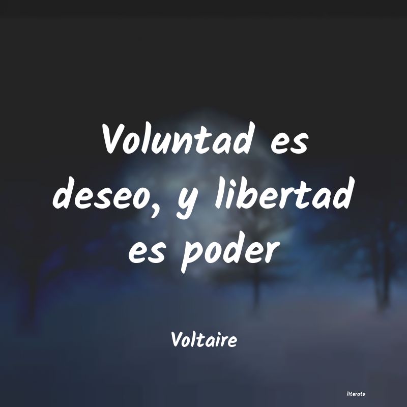 frases de Voltaire