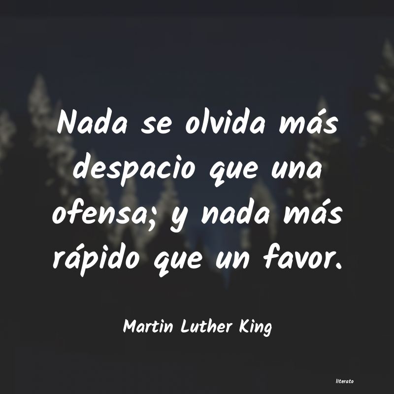 Frases de Martin Luther King