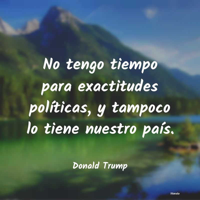 Frases de Donald Trump