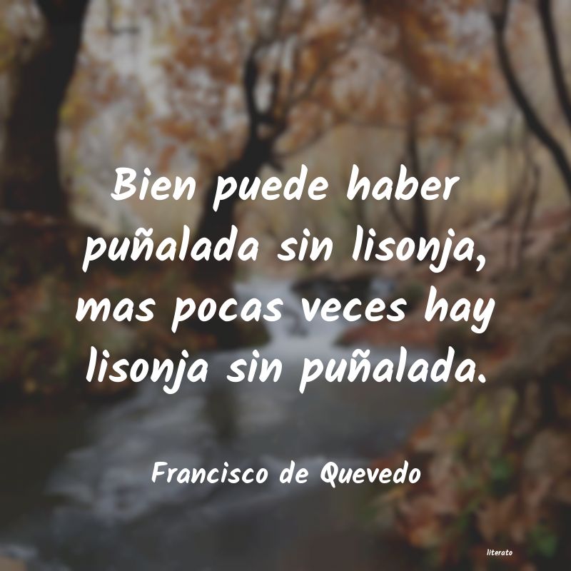 frases de Francisco de Quevedo