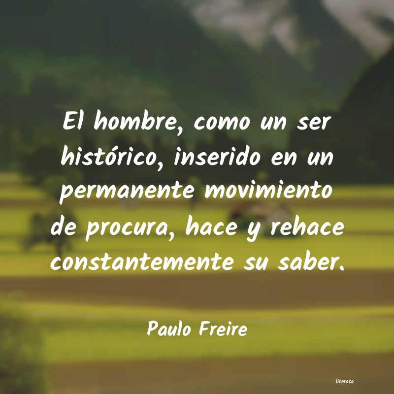 Frases de Paulo Freire