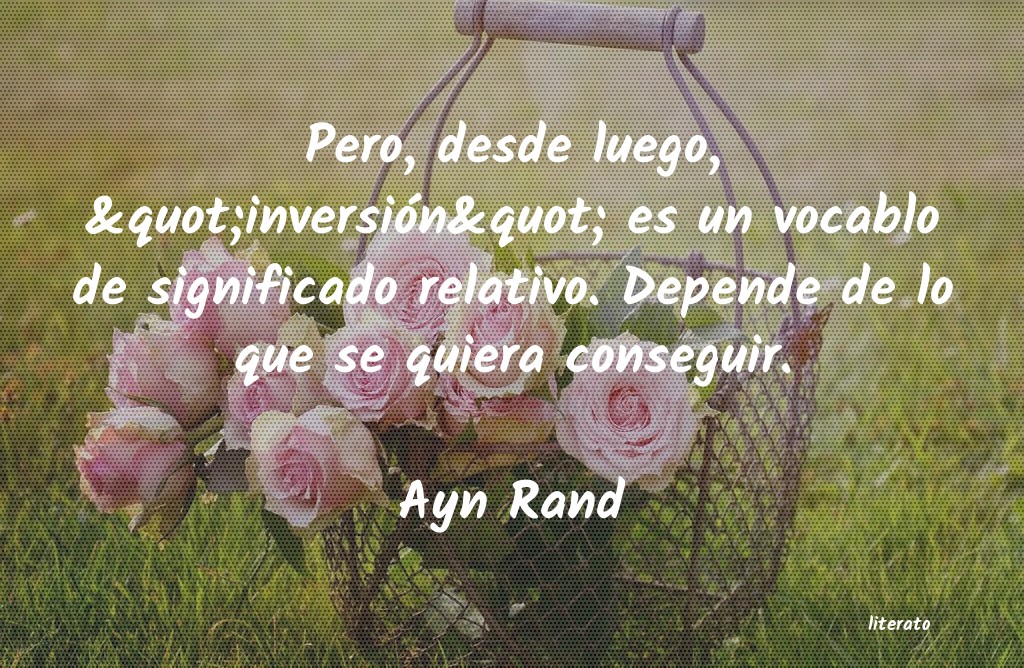 frases de Ayn Rand