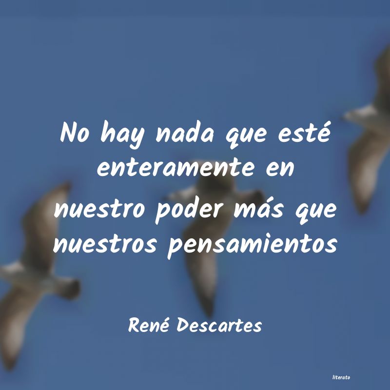 Frases de René Descartes