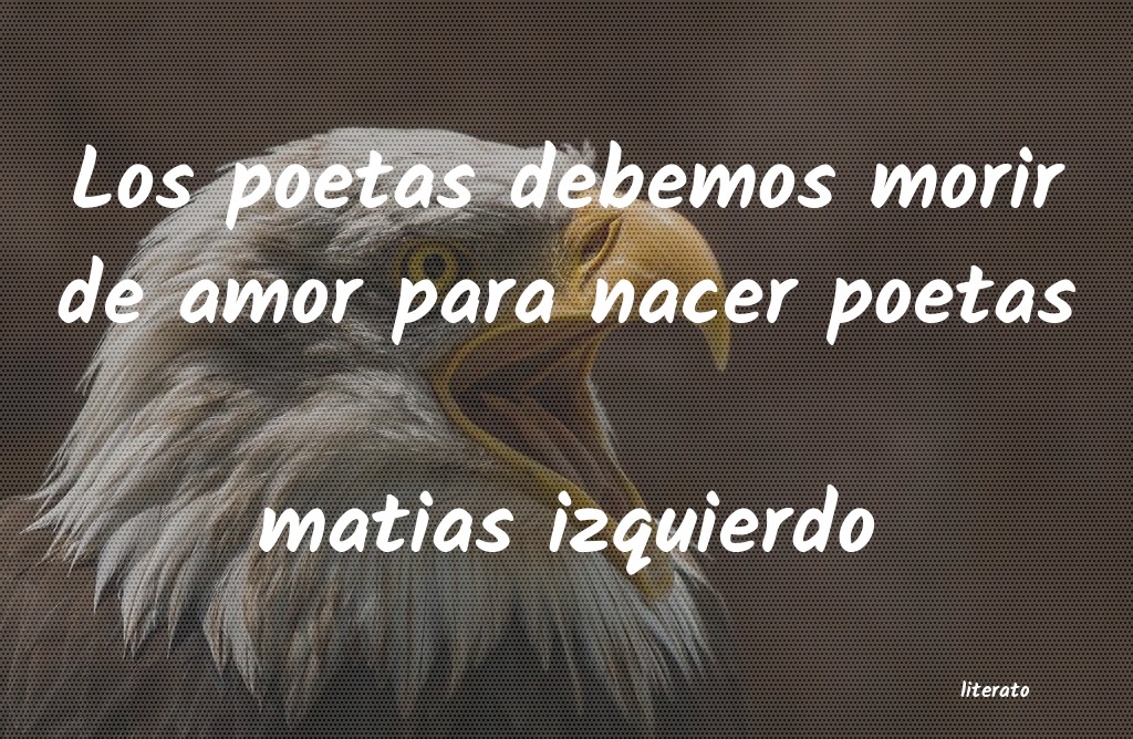 Frases de matias izquierdo