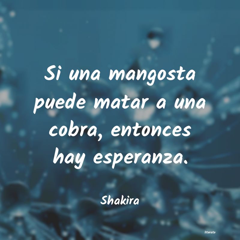 frases de Shakira