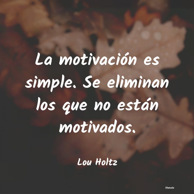 frases de Lou Holtz