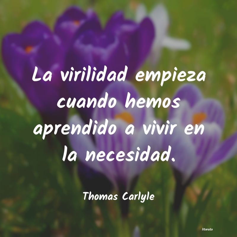 Frases de Thomas Carlyle