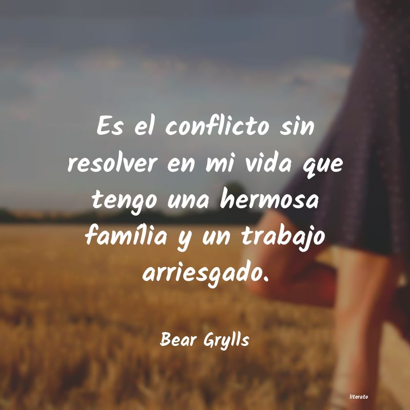 Frases de Bear Grylls