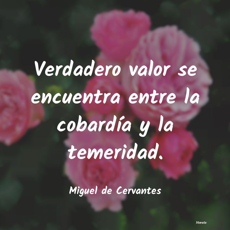 Frases de Miguel de Cervantes