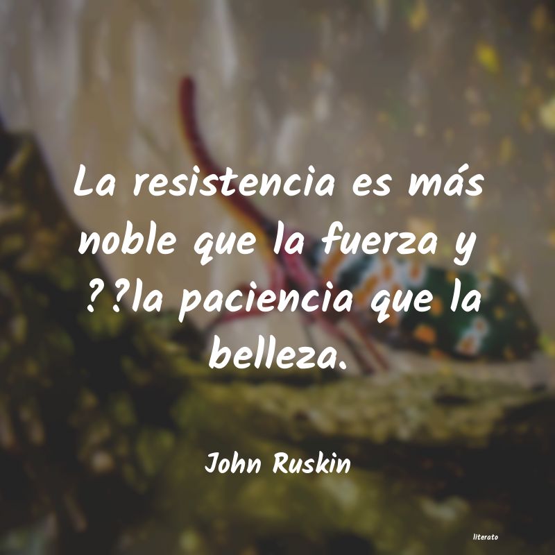 frases de John Ruskin
