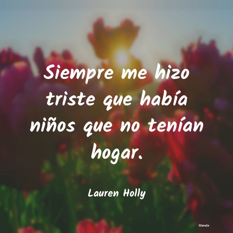 Frases de Lauren Holly