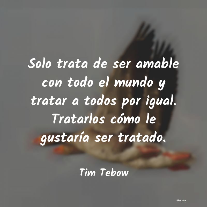 Frases de Tim Tebow