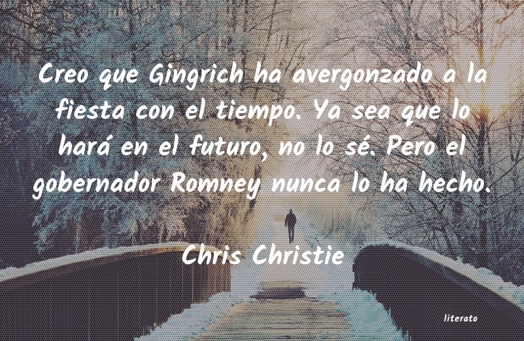frases de Chris Christie