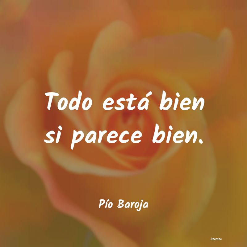 frases de PÃo Baroja