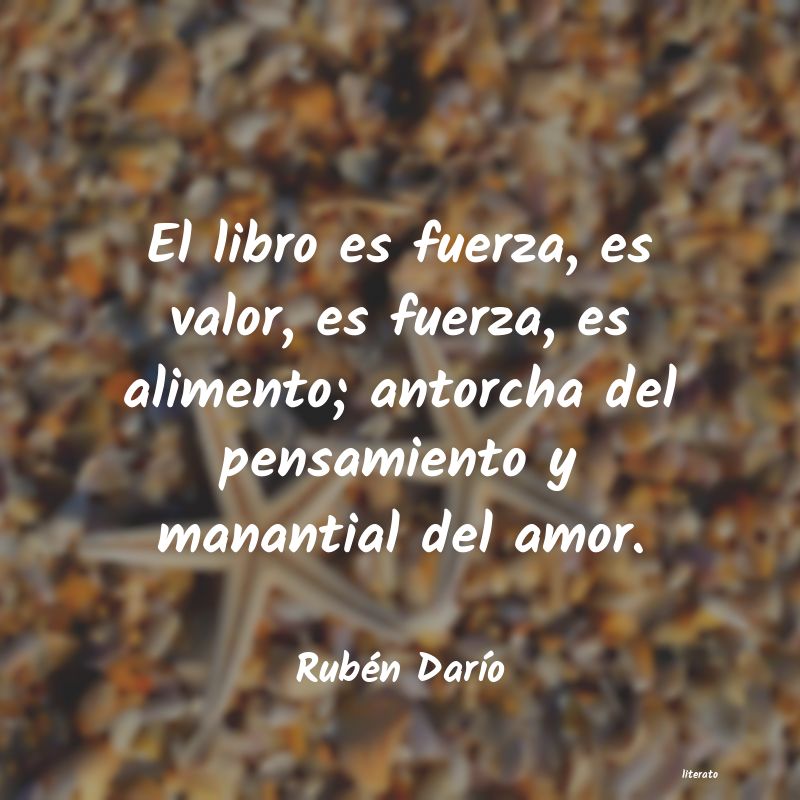 Frases de Rubén Darío