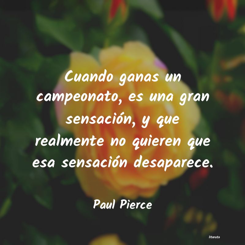Frases de Paul Pierce