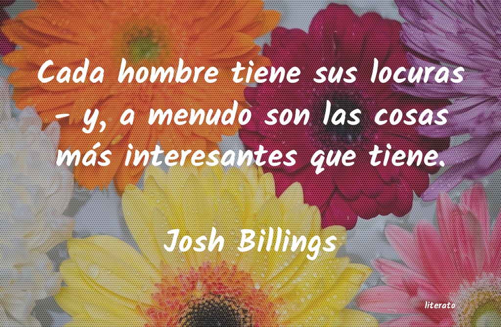 Frases de Josh Billings