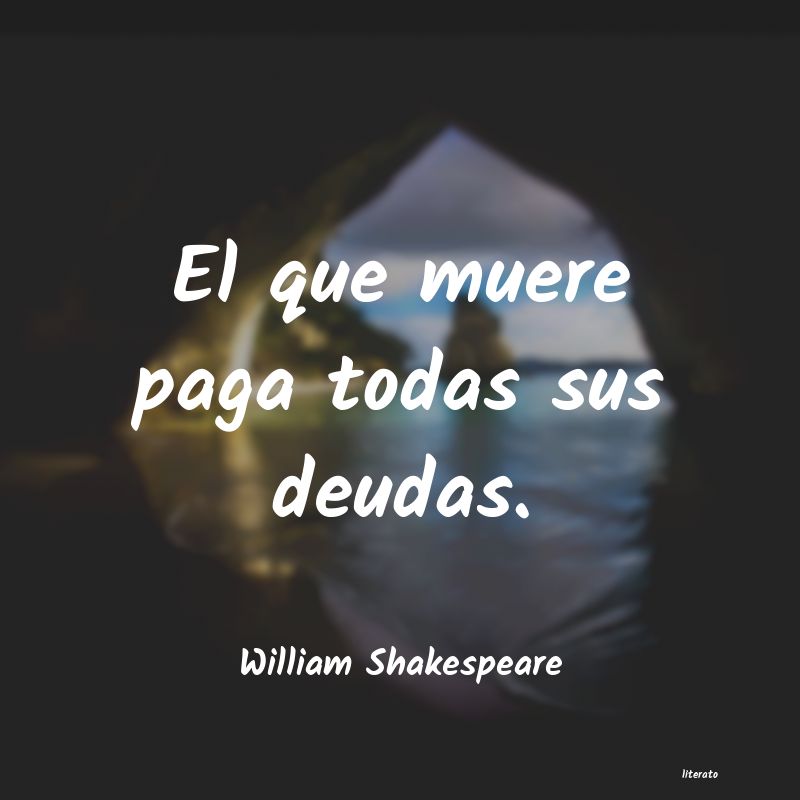 frases de William Shakespeare