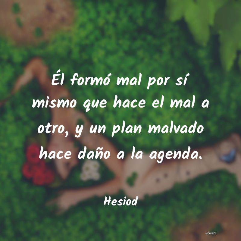 frases de Hesiod