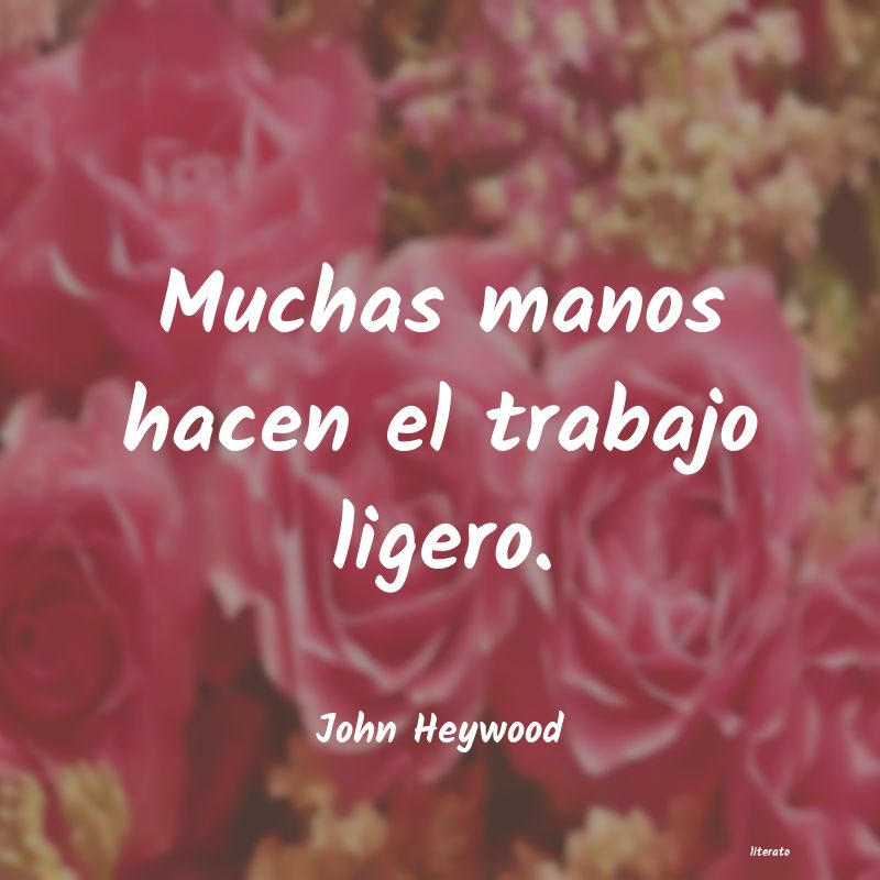 Frases de John Heywood