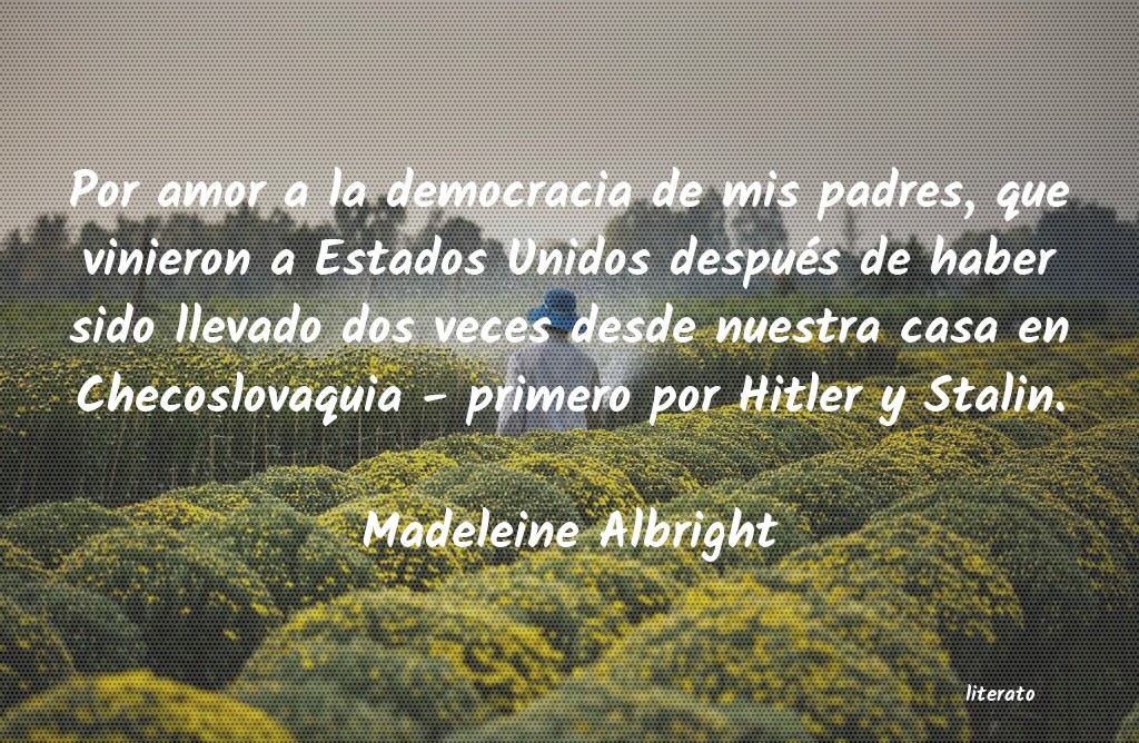 Frases de Madeleine Albright