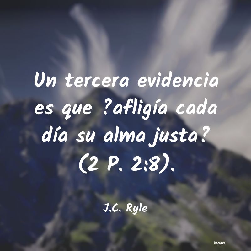 frases de J.C. Ryle