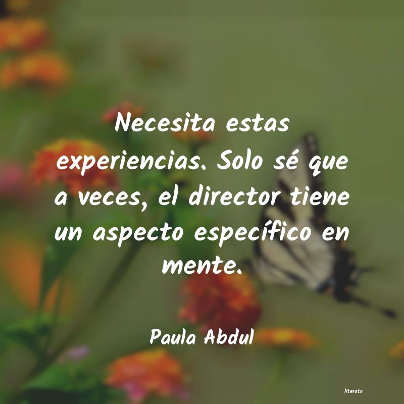 Frases de Paula Abdul