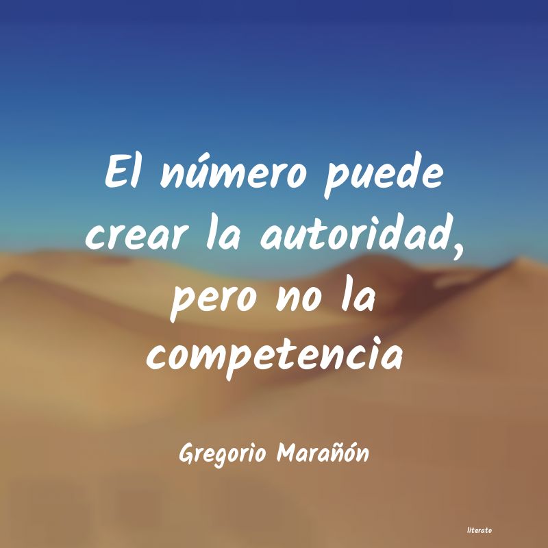 Frases de Gregorio Marañón