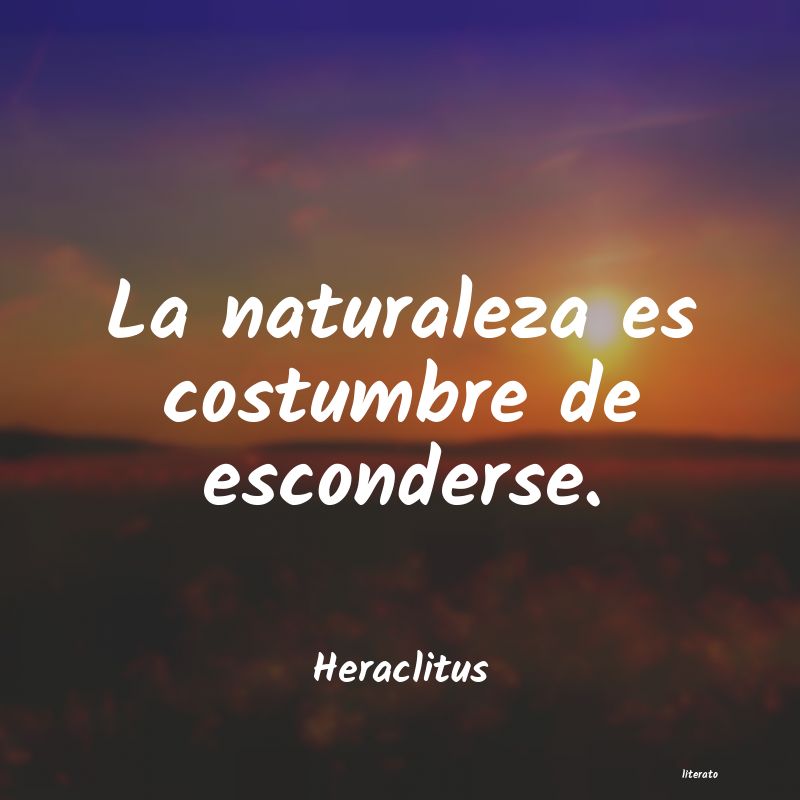 Frases de Heraclitus