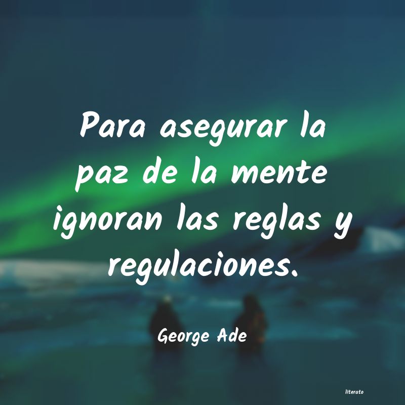 frases de George Ade