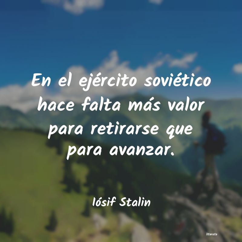 frases de Iósif Stalin