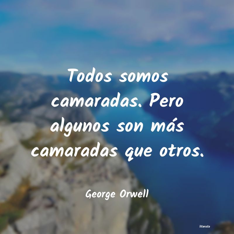 frases de George Orwell