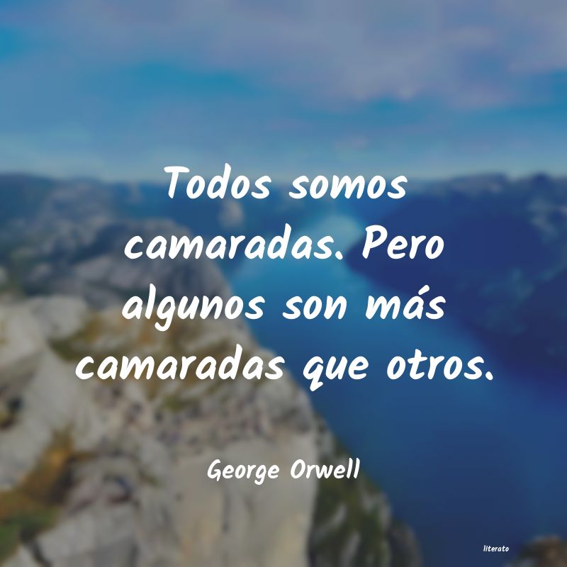 Frases de George Orwell