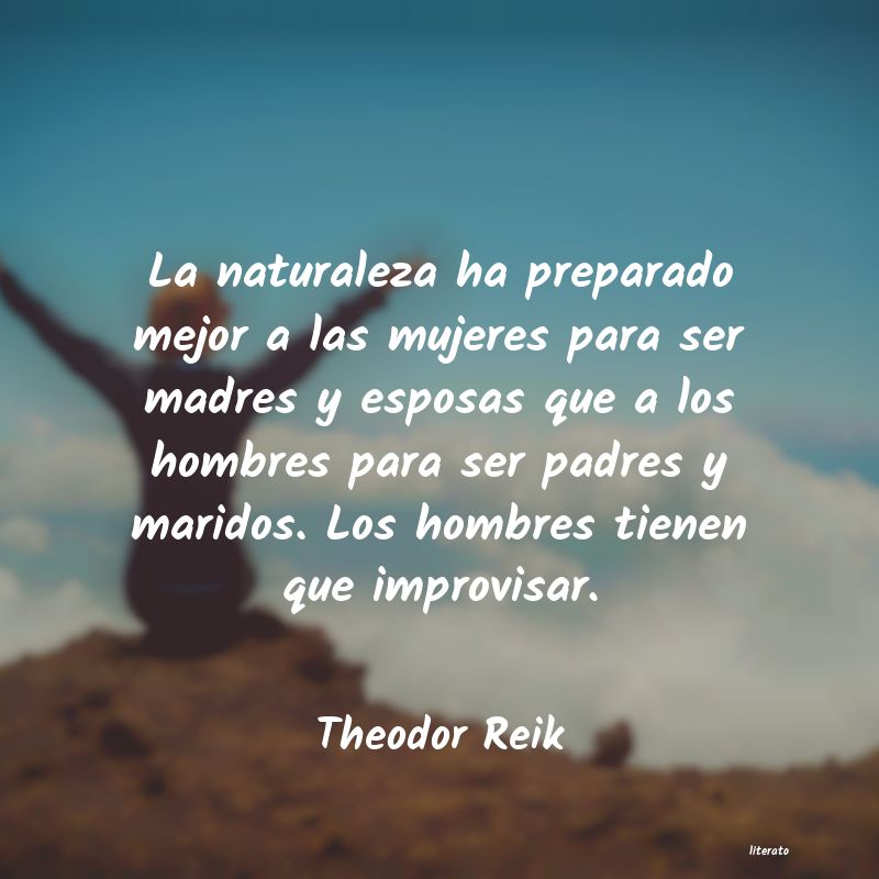 Frases de Theodor Reik