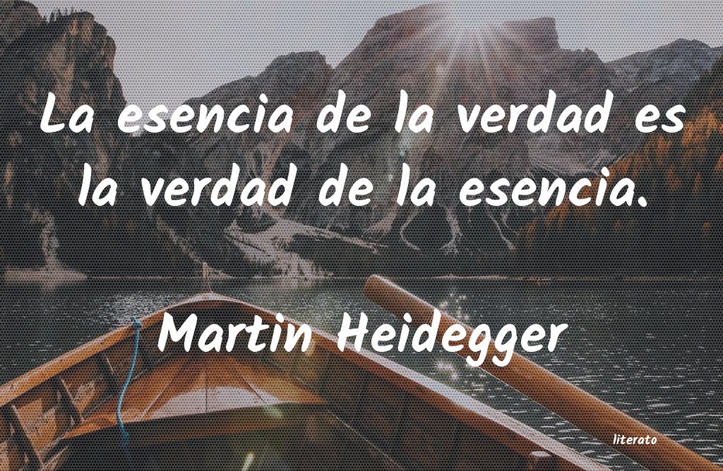 frases de Martin Heidegger