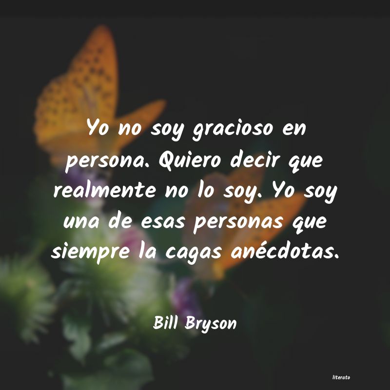 Frases de Bill Bryson