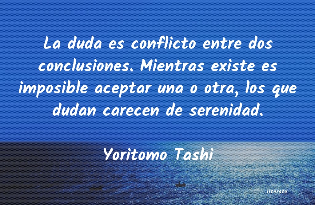 frases de Yoritomo Tashi
