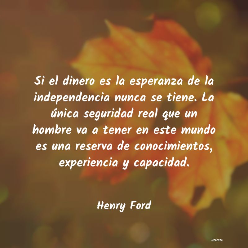 frases de Henry Ford