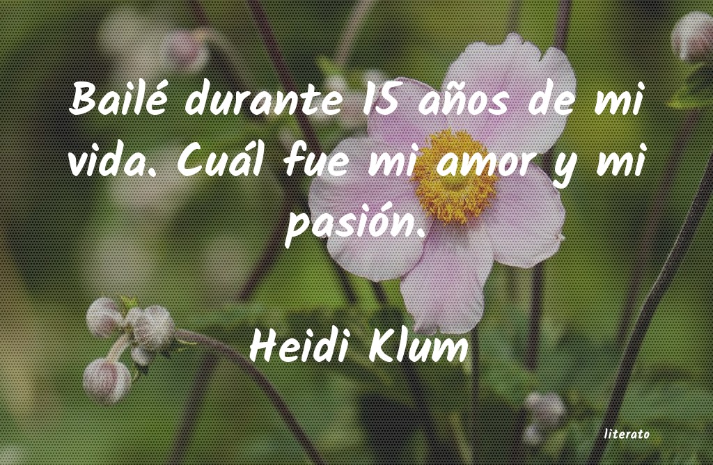 Frases de Heidi Klum