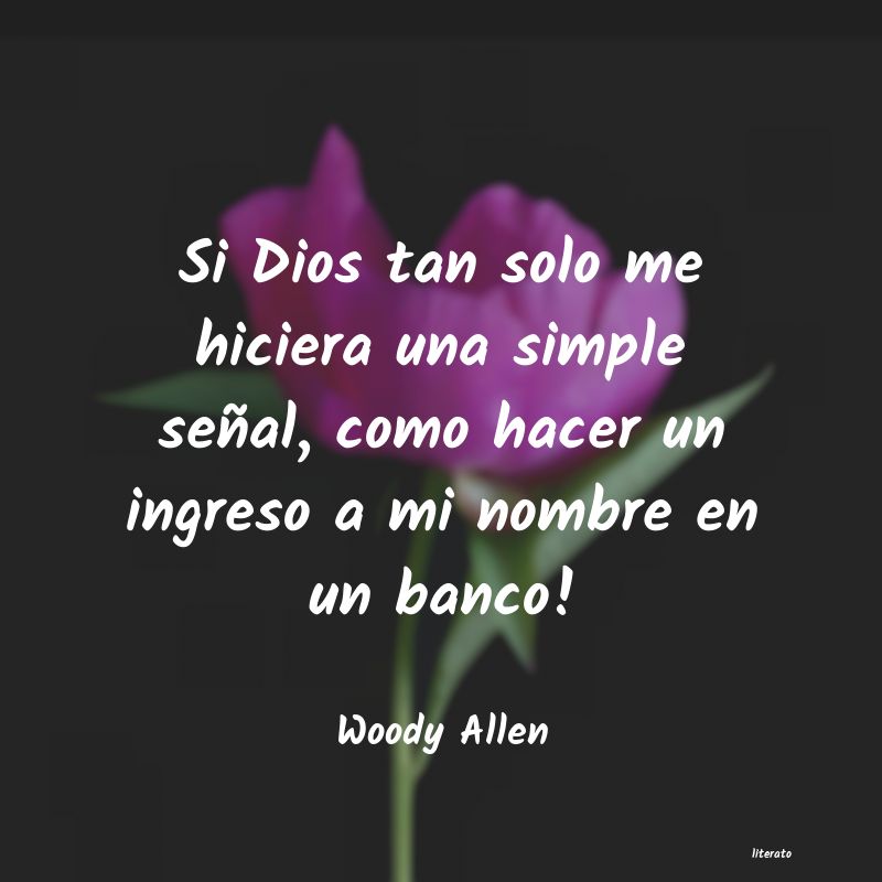 Frases de Woody Allen