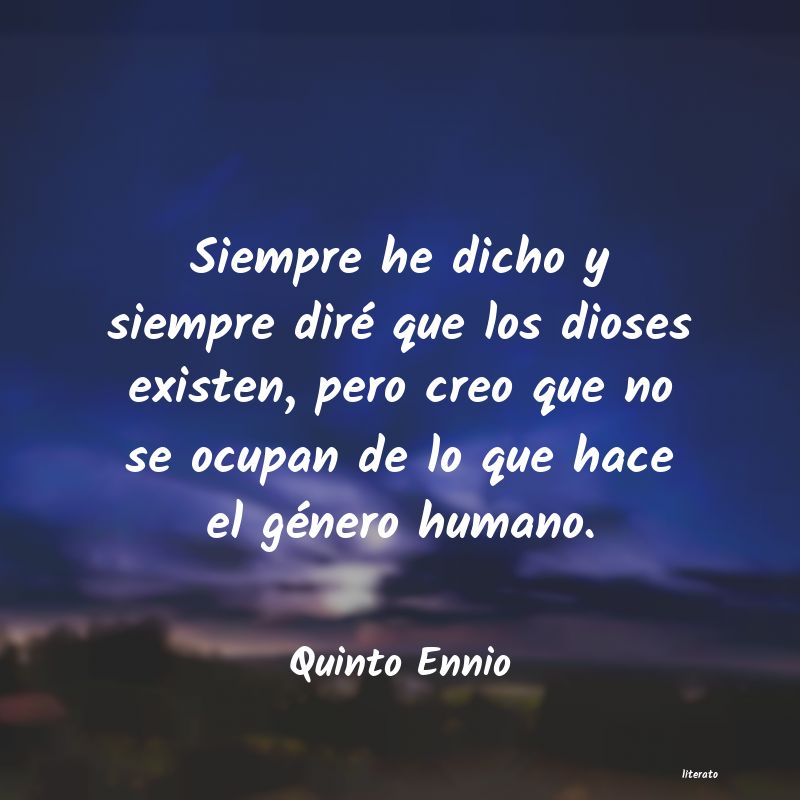 Frases de Quinto Ennio