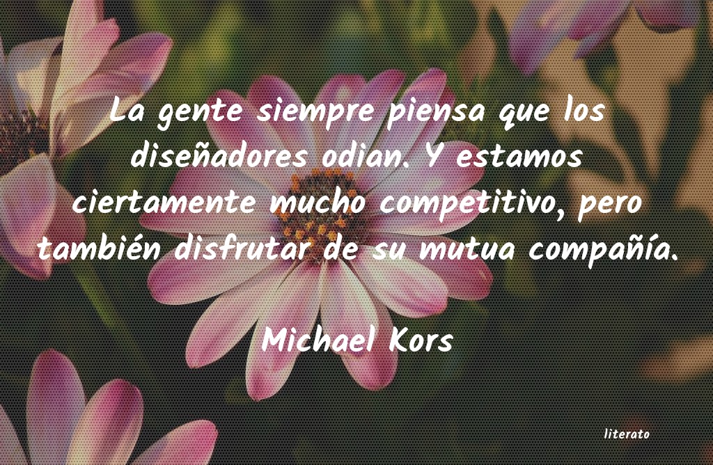 frases de Michael Kors