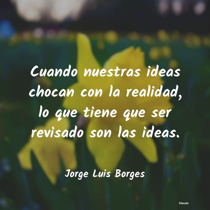 frases de Jorge Luis Borges