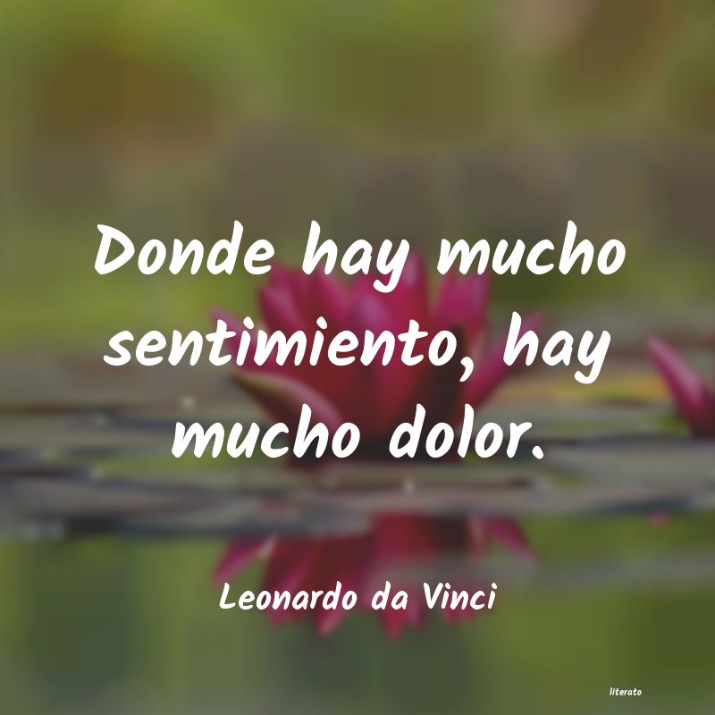 frases de Leonardo da Vinci