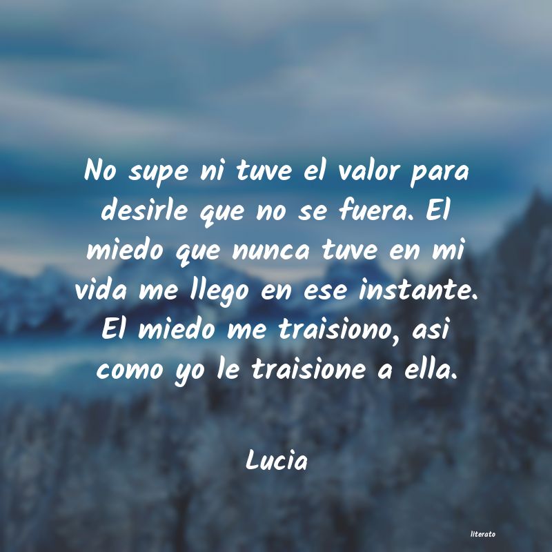 frases de Lucia