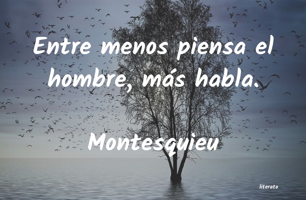 Frases de Montesquieu