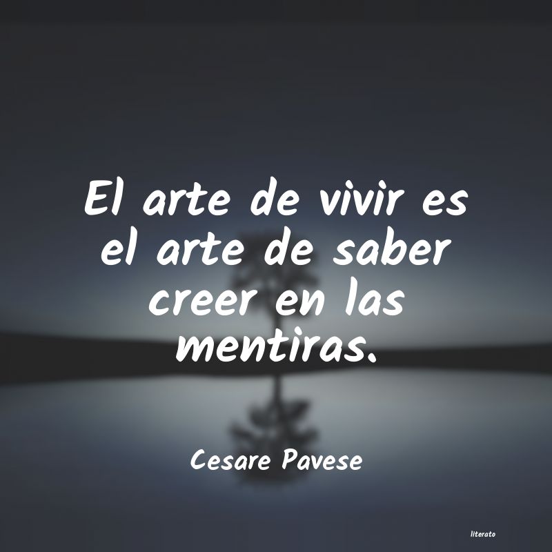 Frases de Cesare Pavese