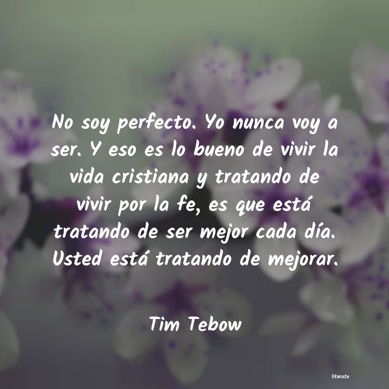 Frases de Tim Tebow