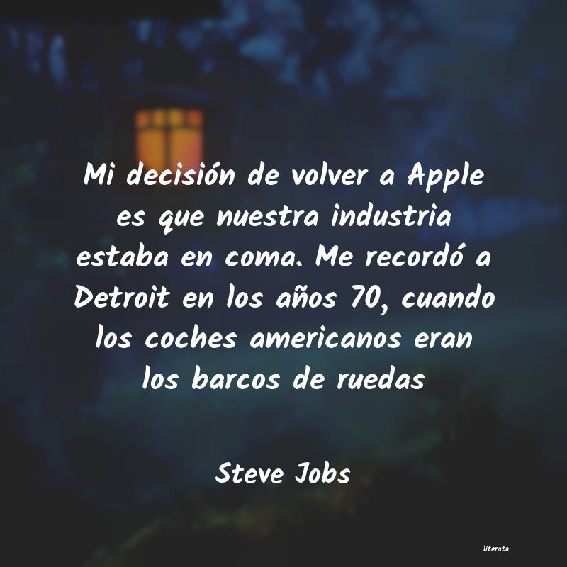 frases de Steve Jobs